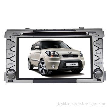 Car DVD Players with CD Function, Suitable for Kia Soul, Supports Bluetooth/TV/GPS/iPodNew